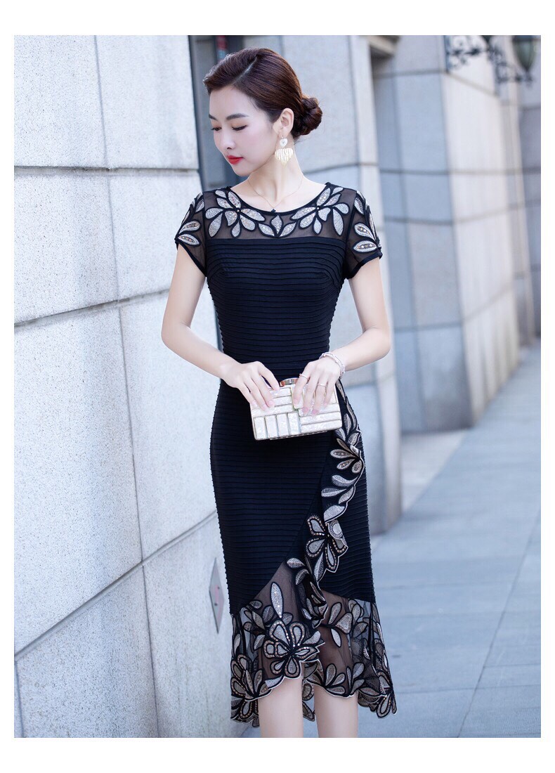 ĐẦM BODY ĐUÔI CÁ D59